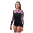 Camiseta funcional de mujer Sensor Merino Impress (long sleeve)