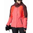 Chaqueta de mujer Columbia Glacier View™ Insulated Jkt rosa BrightGeraniumBoldOrangeMalbec