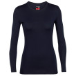 Camiseta de mujer Icebreaker W's 260 Tech LS Crewe azul oscuro MidnightNavy