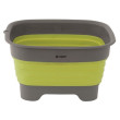 Recipiente para lavar Outwell Collaps Wash Bowl with drain verde Lime Green