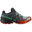 Zapatillas de carrera para hombre Salomon Speedcross 6 Gore-Tex azul/verde North Atlantic / Black / Cherry Tomato