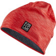 Gorro Craft Adv Microfleece Ponytail naranja TraceMelange