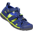 Sandalias para niños Keen Seacamp II CNX K azul BlueDepths/Chartreuse