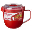 Taza Sistema Large Soup Mug rojo red