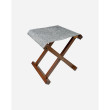 Taburete Bo-Camp Stool Brentford grey