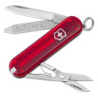 Navaja Victorinox Classic SD rojo transparente TransRed