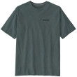 Camiseta de hombre Patagonia P-6 Logo Responsibili Tee verde Nouveau Green