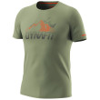 Camiseta funcional de hombre Dynafit Transalper Graphic S/S Tee M gris/negro sage/5560