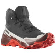 Calzado de senderismo para hombre Salomon Cross Hike 2 Mid Gore-Tex negro/rojo Black