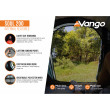 Tienda de campaña de senderismo Vango Soul 200