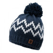 Gorro de invierno Hi-Tec Hasso azul/blanco Dress Blues/White