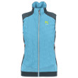 Chaleco de mujer Karpos Alagna Plus Evo W Vest azul Blue Atoll/Dark Slate