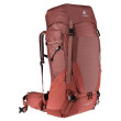 Mochila de mujer Deuter Futura Air Trek 55+10 SL rojo RedwoodLava