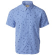 Camisa de hombre Marmot Aerobora Novelty SS azul claro Blue Bonnet Mushroom