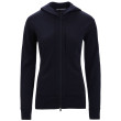 Sudadera de mujer Icebreaker W Quantum III LS Zip Hood negro Black