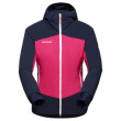 Chaqueta de mujer Mammut Taiss IN Hybrid Hooded Jacket Women rosa pink/marine