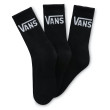 Calcetines de mujer Vans Basic 3Pk Crew negro Black/White