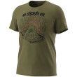 Camiseta de hombre Dynafit 24/7 Artist Series Cotton T-Shirt Men verde Green