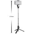 Palo de selfie Swissten BLUETOOTH SELFIE STICK ALUMINUM TRIPOD PRO