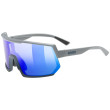 Gafas de sol Uvex Sportstyle 235 gris Deep Space Mat / Mirror Blue