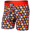 Calzoncillos bóxer Saxx Ultra Super Soft Boxer BF rojo/naranja Beers of the world - multi