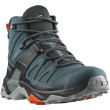 Calzado de senderismo para hombre Salomon X Ultra 4 Mid Gtx azul/negro Stargazer / Black / Scarlet Ibis