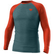 Camiseta funcional de hombre Dynafit Tour Light Merino M L/S Tee naranja Orange