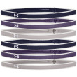 Banda para cabeza Under Armour Mini Headbands azul/gris Midnight Navy/Twilight Purple/Gray Wolf