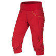 Pantalones de tres cuartos para mujer Ocún Noya Shorts rojo Red/Yellow