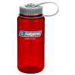 Botella Nalgene Wide Mouth 0,5l rojo OutdoorRed/Silver