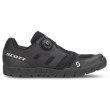 Zapatillas de ciclismo Scott Sport Crus-r Flat Boa negro black/silver