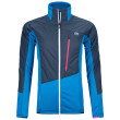 Chaqueta de mujer Ortovox Westalpen Swisswool Hybr Jkt W 2023 azul SafetyBlue