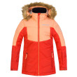 Chaqueta de invierno para niños Hannah Leane Jr rosa claro poinsettia/cantaloupe