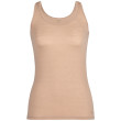 Camiseta sin mangas para mujer Icebreaker Wmns Siren Tank beige praline