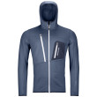 Sudadera de hombre Ortovox Fleece Grid Hoody M 2023 azul oscuro NightBlue