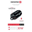 Adaptador para coche Swissten Car Charger 30W