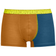 Calzoncillos bóxer para hombre Ortovox 150 Essential Trunks M naranja/azul Sly Fox