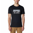 Camiseta de hombre Columbia CSC™ Seasonal Logo Tee 2023 negro Black, Checkered Range Graphic