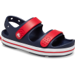 Sandalias para niños Crocs Crocband Cruiser Sandal T azul/rojo Navy/Varsity Red