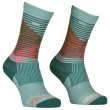 Calcetines de mujer Ortovox All Mountain Mid Socks W azul/verde ice waterfall