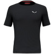 Camiseta de hombre Salewa Pedroc Dry M Mesh T-Shirt negro 0910 - black out