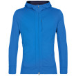 Sudadera funcional de hombre Icebreaker Quantum III LS Zip Hoodie azul lazurite/royal navy