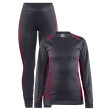 Juego de mujer Craft Core Dry Baselayer gris AsphaltPeak