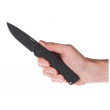 Navaja Acta non verba Z200 DLC/Plain Edge, G10/Lock Black negro Black/Black