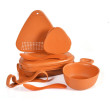 Vajilla Light My Fire Outdoor MealKit naranja rustyorange