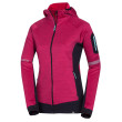 Sudadera funcional de mujer Northfinder Pat rojo/negro 577Cherryblack