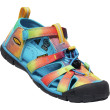 Sandalias para niños Keen Seacamp II CNX K mix1 vivid blue/original tie dye