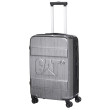 Maleta con ruedas Caterpillar Cargo S plata Brushed Silver