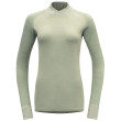 Camiseta funcional de mujer Devold Kvitegga Merino 230 Cross Neck