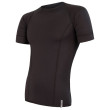 Camiseta de hombre Sensor Coolmax Tech negro Black